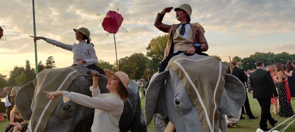 Elephants on Parade - explorers - henley festival