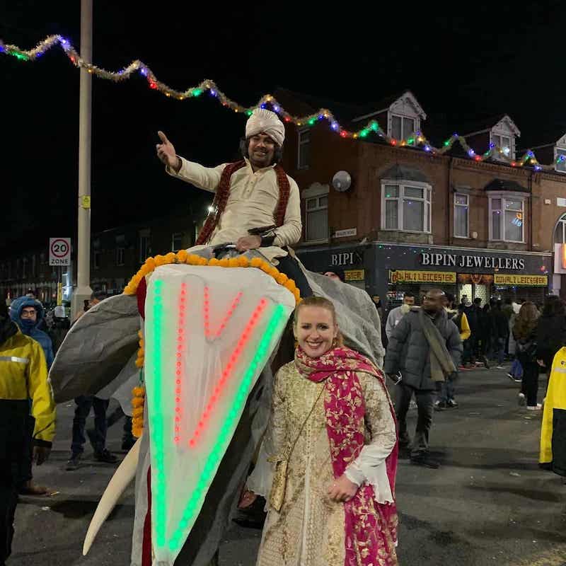 The Elephants on Parade - Leicester Diwali 2