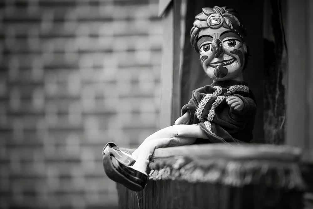 Puppeteers - Punjeet and Judy-gee show - bespoke act